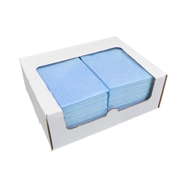 (J-Cloth) Antimicro Deluxe Blue Towel 13" x 24" 100 Pcs.