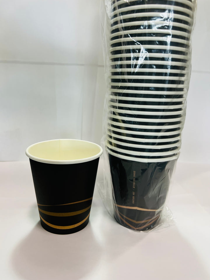 8oz Paper Printed Drinking Cups 50 Pcs.