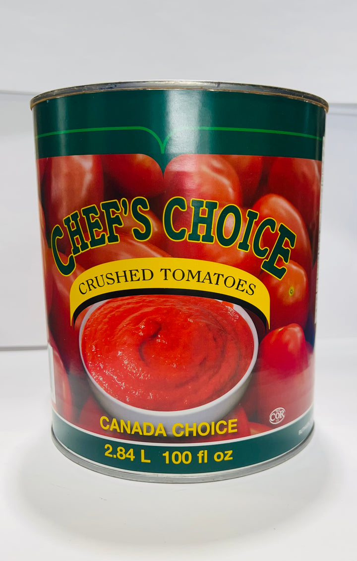 Chef's Choice - Crushed Tomato 100oz x 6 Cans