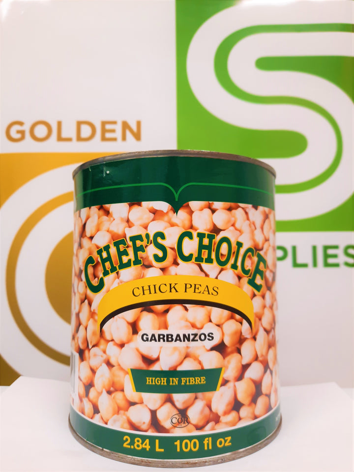Chefs Choice - Chick Peas (Chana) 100oz x 1 Can