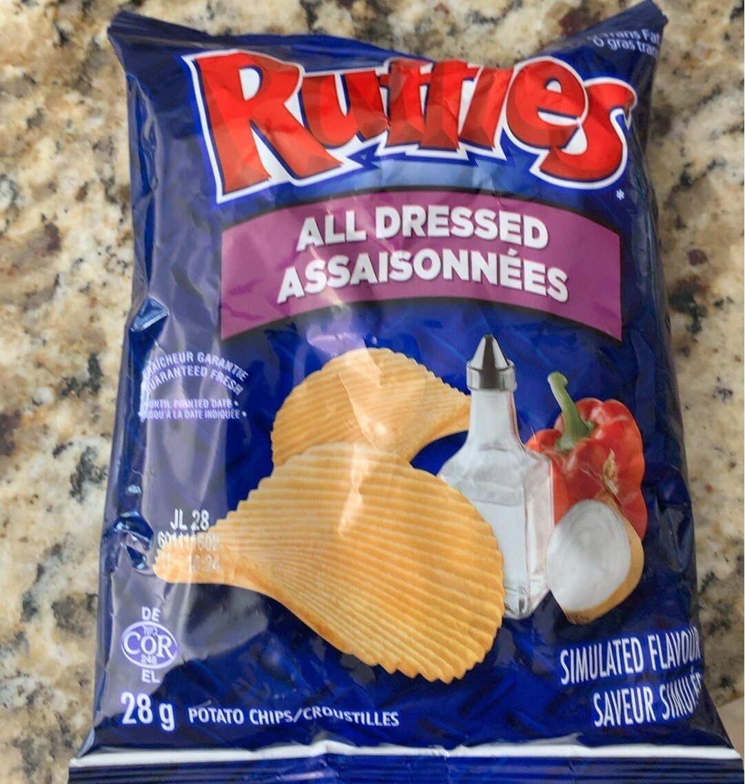 Ruffles All Dressed 28 G – Golden Supplies Ltd