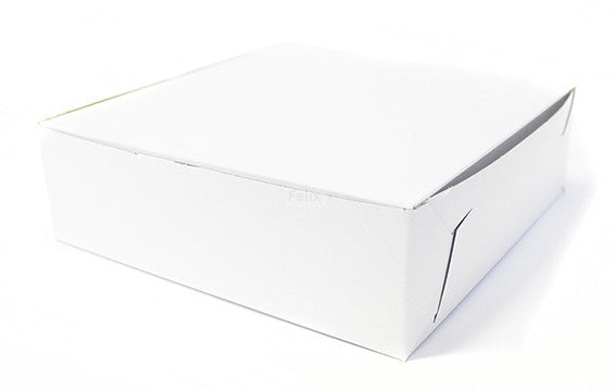 Cake Box 5 x 5 x 2.5" White 250 Pcs.