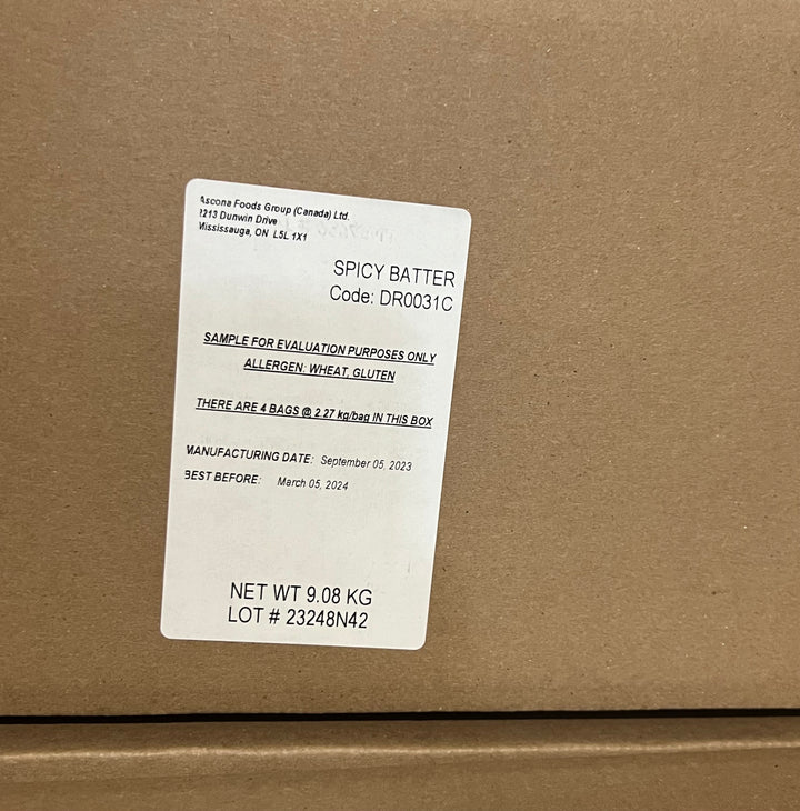 Spicy Batter 2.27 Kg Bag / 4 Bags / Box