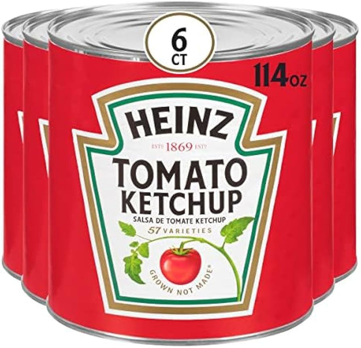 Heinz - Ketchup Tin, 2.84 L (100oz x 6 Cans)