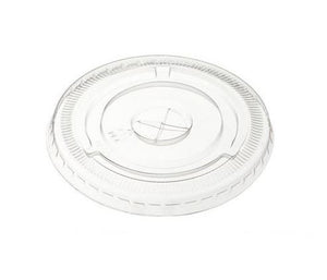 Clear Flat Lids 78mm for 9oz PPP Cups 100pcs.`
