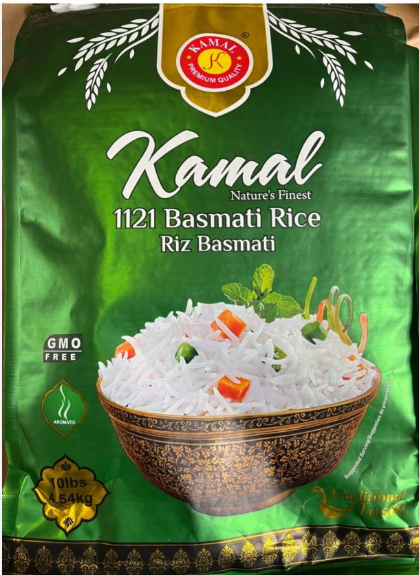 Kamal - Basmati Rice 10Lbs