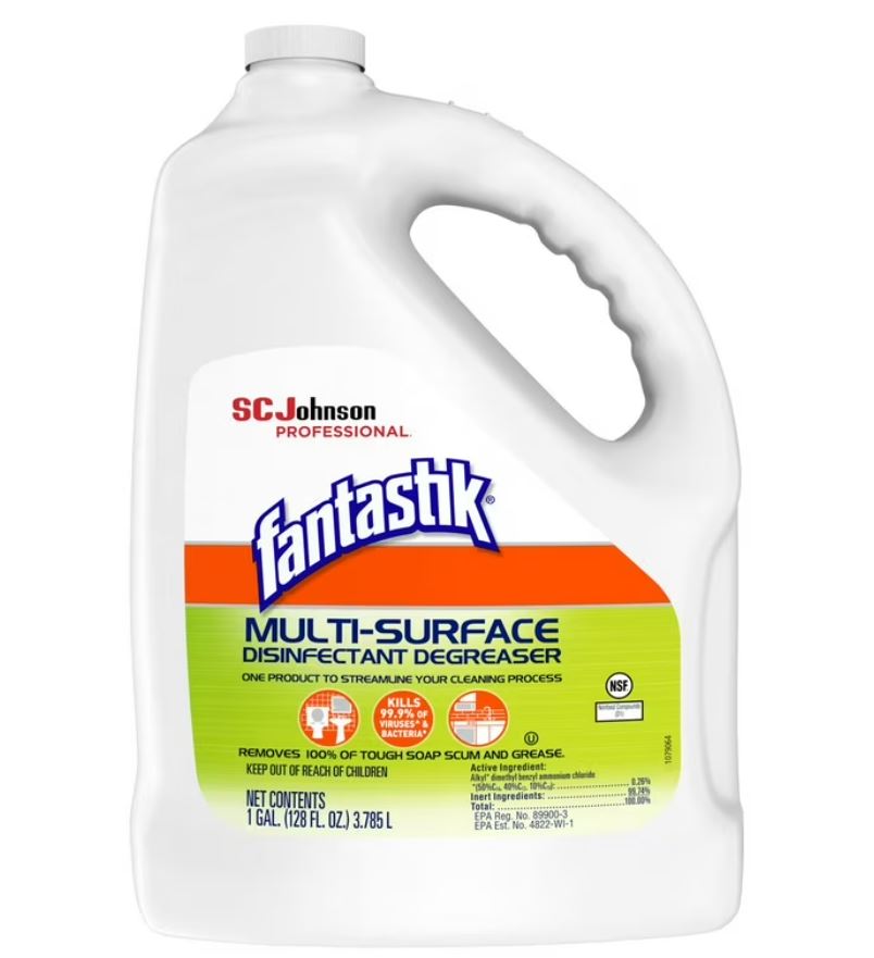 Fantastik Disinfecting Degreaser Refill 3.78-L x 4 Jugs