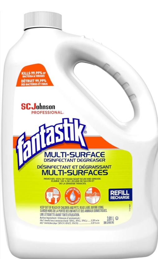 Fantastik Disinfecting Degreaser Refill 3.78-L x 1 Jug