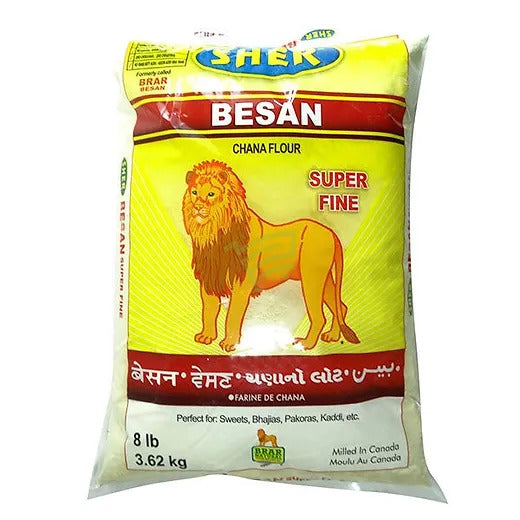 Sher - Besan Fine Flour 8 Lbs.