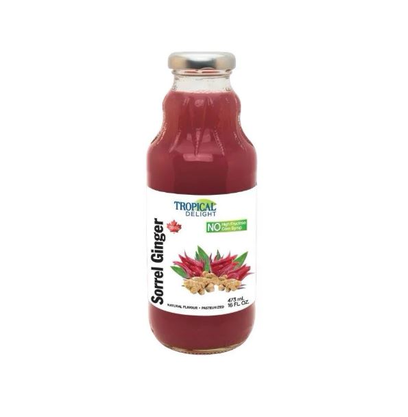 Tropical Delight Sorrel Ginger 12 x 473 ml