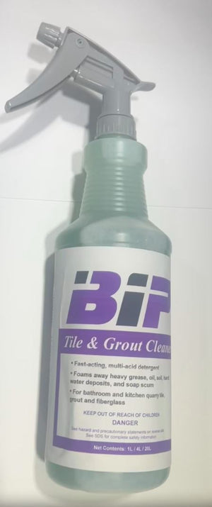 Bip - Tile & Grout Cleaning Bottle With Trig