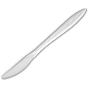 Knives White Medium Weight 1000 Pcs