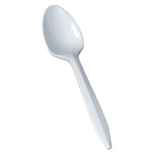 Medium White Teaspoons 1000 Pcs.