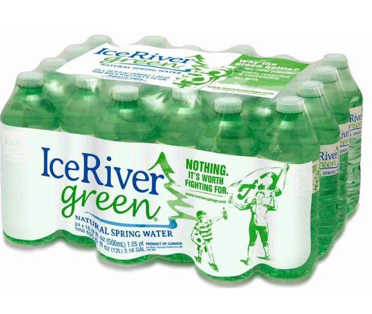 Ice River Green Spring Water 24 x 500 ml