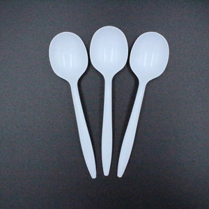 Medium White Soup Spoons 1000 Pcs.