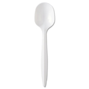 Soup Spoons White Medium Weight 1000 Pcs