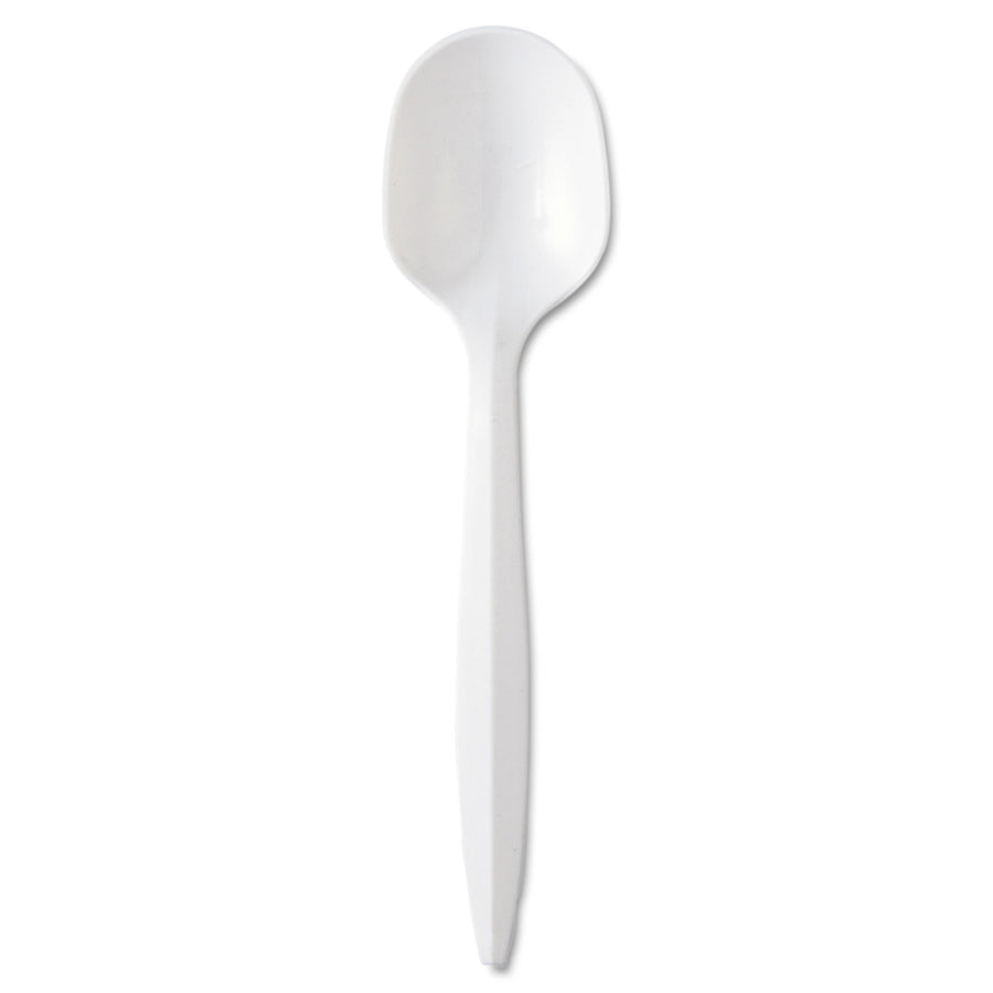 Soup Spoons White Medium Weight 1000 Pcs