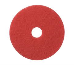 18" Red Floor Pad 5 Pcs