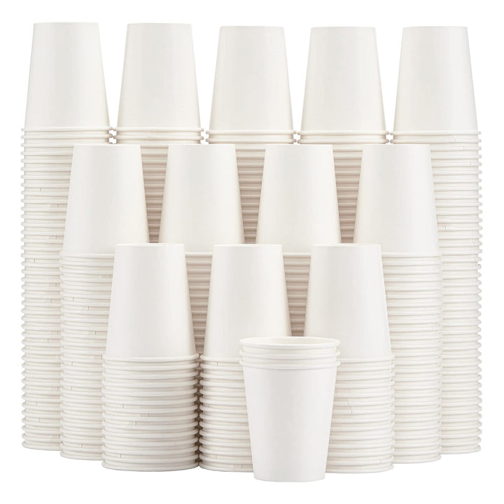 8oz Hot / Cold Paper Drinking Cups 1000 Pcs.