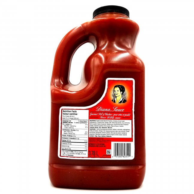 Diana - Gourmet Rib & Chicken BBQ Sauce, 3.78 L x 1 Jug