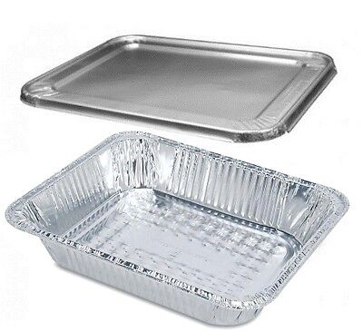 Half Size Deep Aluminium Foil Pan 1 Pcs.