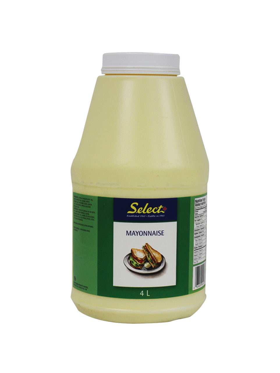 mayo⭐︎mayo Select - Mayonnaise 4L x 1 Jug – Golden Supplies Ltd