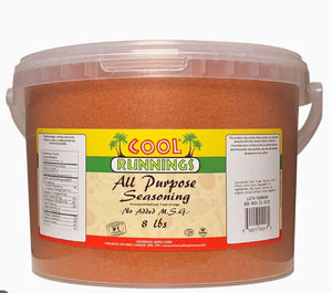 Cool Runnings - All Purpose Seasoning 8 Lbs x 1 Bucket