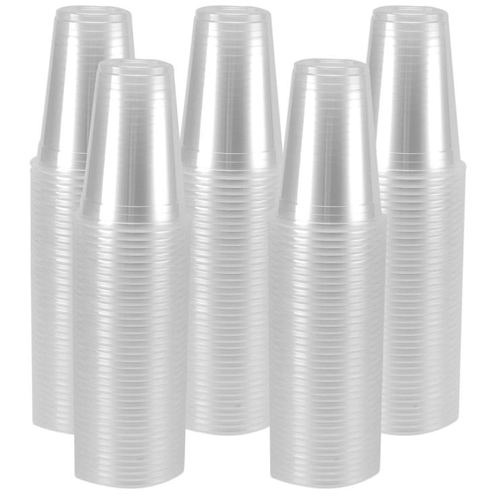 16oz Tall Clear Plastic Cups 50 Pcs.