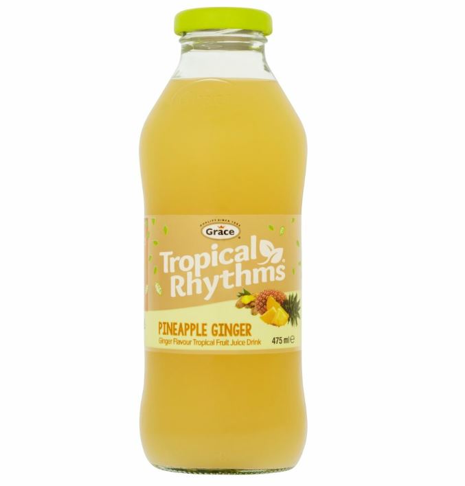 Grace - Tropical Rhythms Pine Ginger 12 x 473 ml