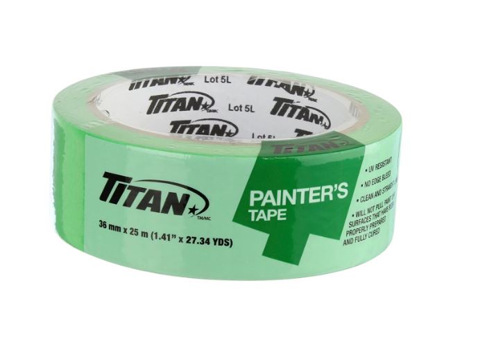 Green 2" Masking Painter's Tape 1.5" 36mm x 25m 1 Roll