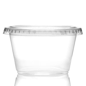 4oz Clear Portion Cups 2500 pcs.