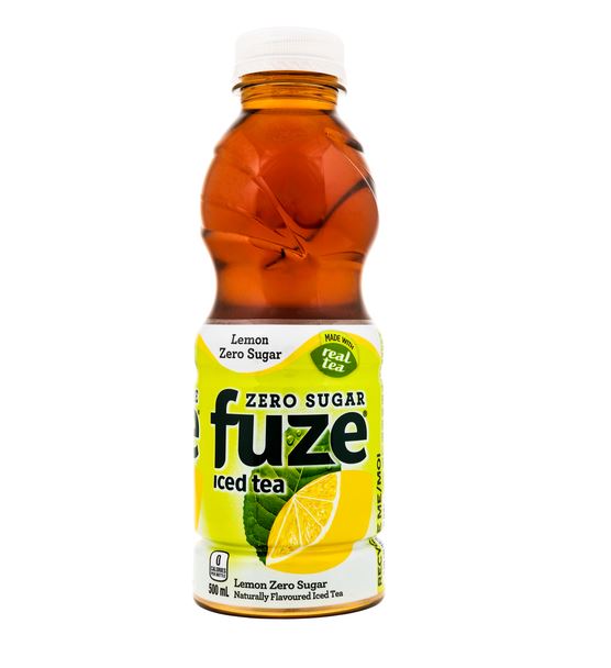Fuze Zero Lemon Bottles 12 x 500 ml