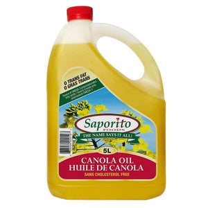 Saporito Canola Oil 5L Jug