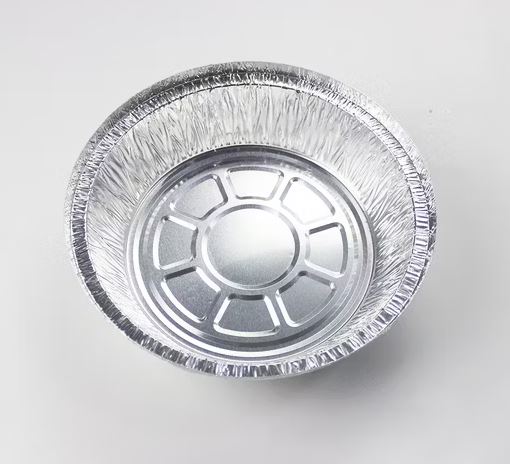 7" Round Aluminium Foil Take-Out Pans 500 Pcs