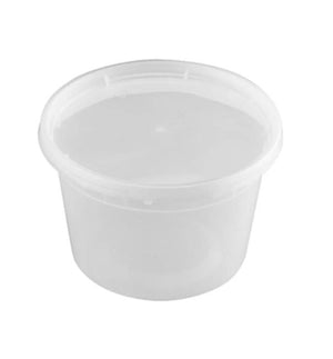 16oz Plastic Soup & Deli Cup 240 Pcs. Set