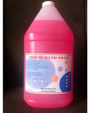 Pink Hand Soap Sprakita 4L X 4 Jugs