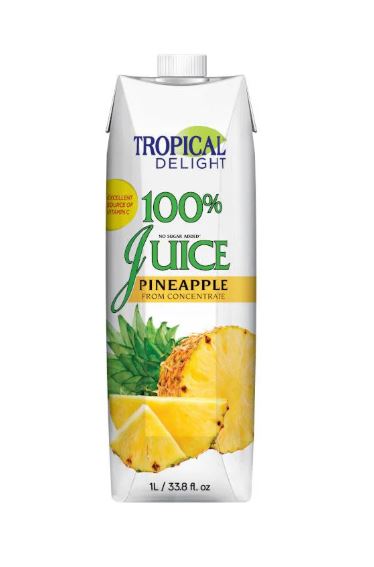 Pineapple Juice Tetra 1L
