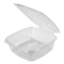 (Ad48) 48oz Hinged Deli Containers (8 X 8.5 X 2.5) 100 Pcs.