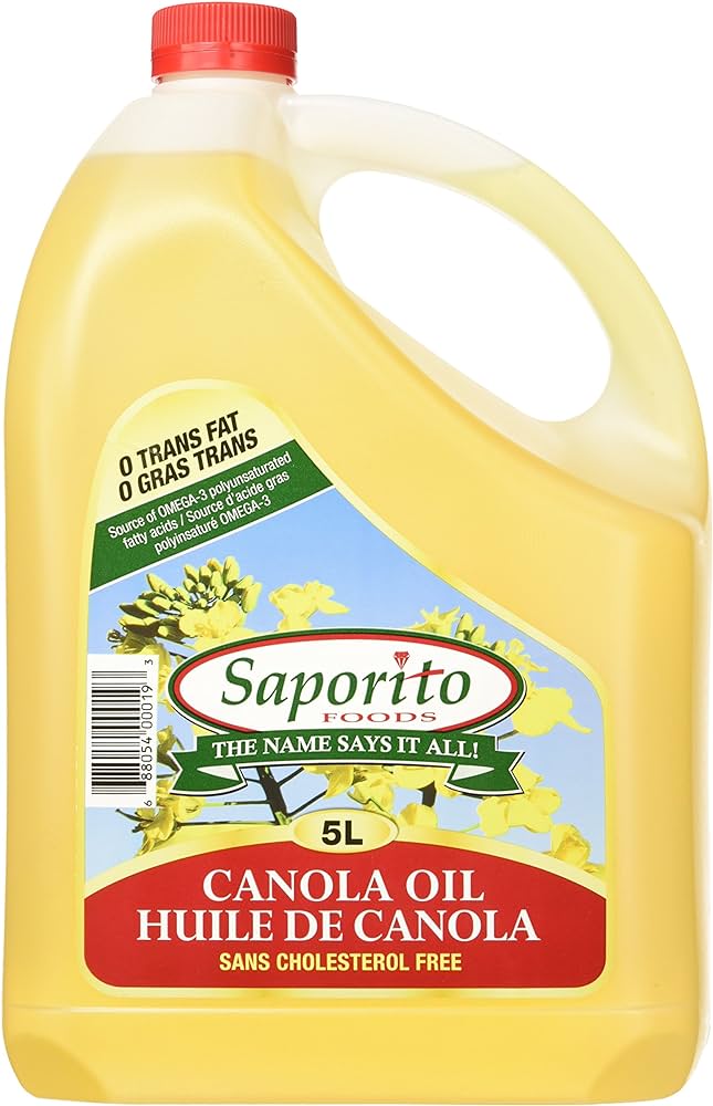 Saporito Canola Oil 5L Jug