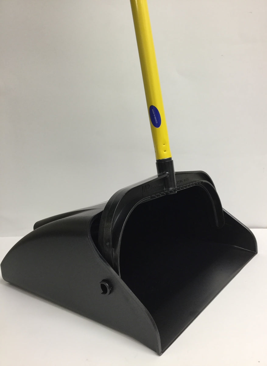 Plastic Lobby Dustpan With Long Handle Golden Supplies Ltd