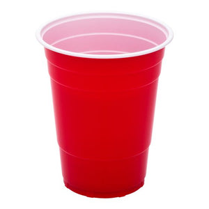 16oz Red Plastic Cups 50 Pcs.