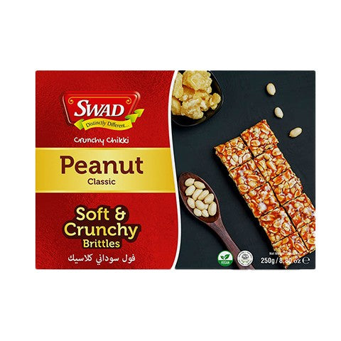 Swad Peanut Classic Soft & Crunchy Brittles 250g