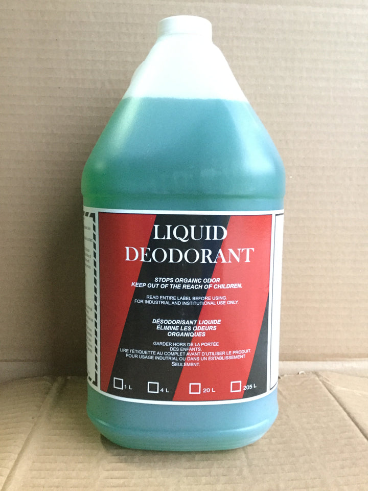 Liquid Deodorant Green Apple Sprakita 4L x 4 Jugs