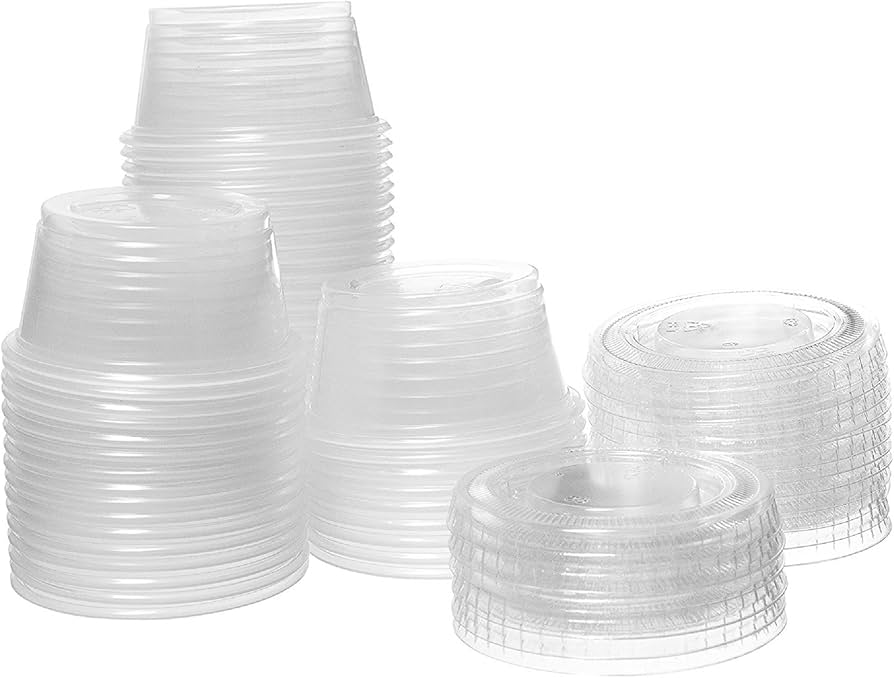 3.25oz Clear Portion Cups 2500 pcs.