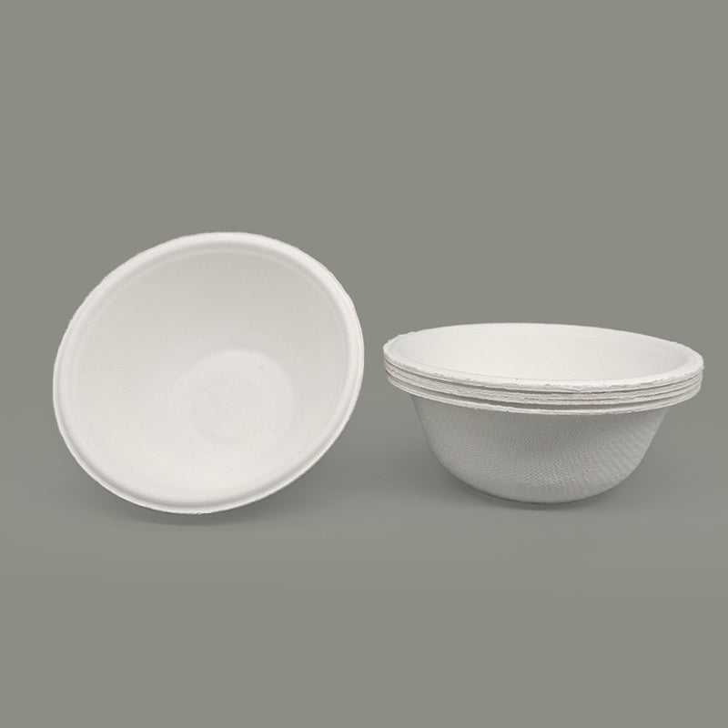 8oz Bagasse Fiber (Paper) Bowl 1000 Pcs.