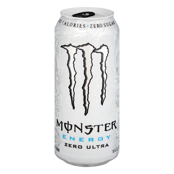 Monster Zero Ultra White Energy Drink 12 x 473 ml