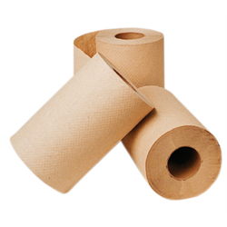 350' x 8" Brown Hand Towel Roll 1 Roll