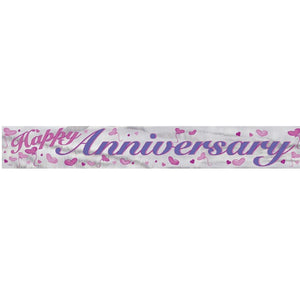 Happy Anniversary Banner 12ft