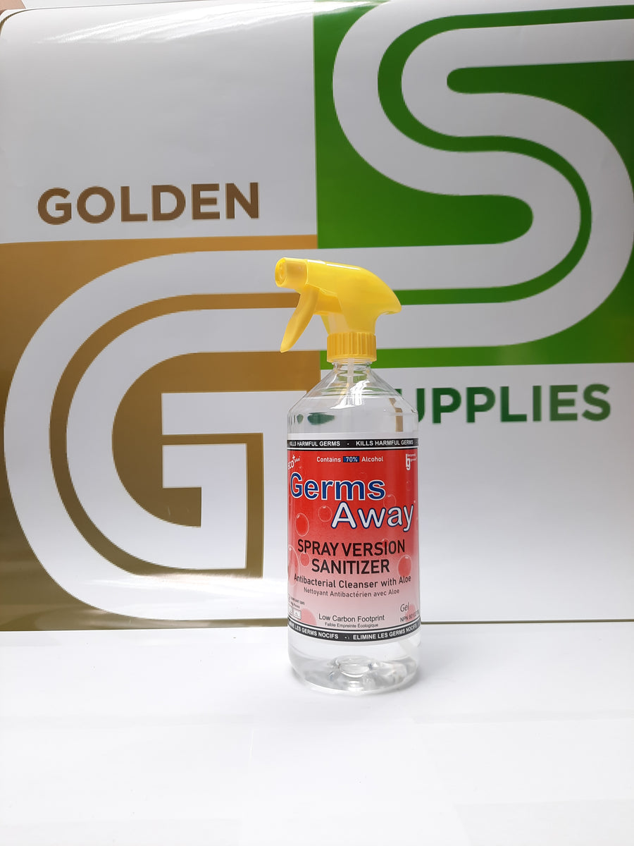 Germs Away Spray Version Hand & Surface Sanitizer 1L x 1 Bottle