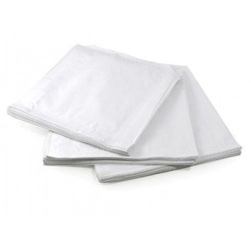 White Sandwich Patty Bags (6" x .75" x 6.75") 1000 Pcs